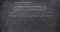 Desktop Screenshot of internetmarketingblog.com